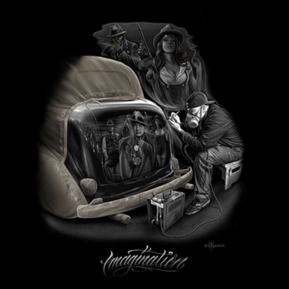 Imagination poster 18"x24" high gloss by DGA